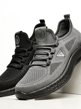 老北京布鞋男春秋透气休闲运动爸爸防滑软底轻便中老年男鞋健步鞋