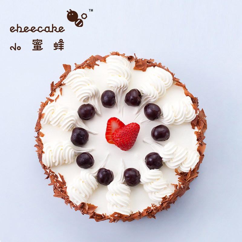 ebeecake小蜜蜂蛋糕巧克力蛋糕同城配送生日蛋糕北京黑森林蛋糕