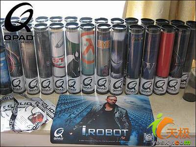 QPAD绿牙CTFXDOTA准星鼠标垫