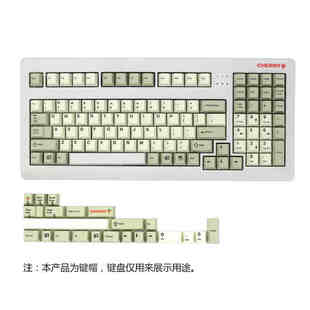 1800机械键盘 3494 Cherry樱桃 德国复古二色键帽KA1953匹配3000