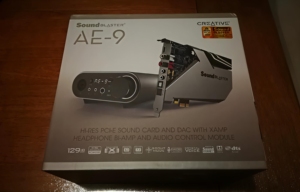 创新AE-9声卡 原装正品全新XAMP音频控制器 PCI-E解码器 7.1声道