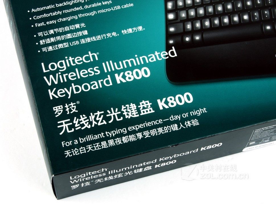 正品 现货 X架构 罗技Logitech K800/K740/K750 感应背光高端键盘