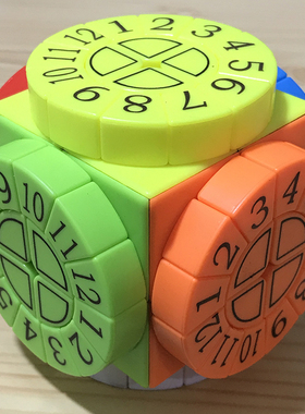 时间机器魔方UV打印TimeMachine数字复合结构异型魔方金刚时光轮