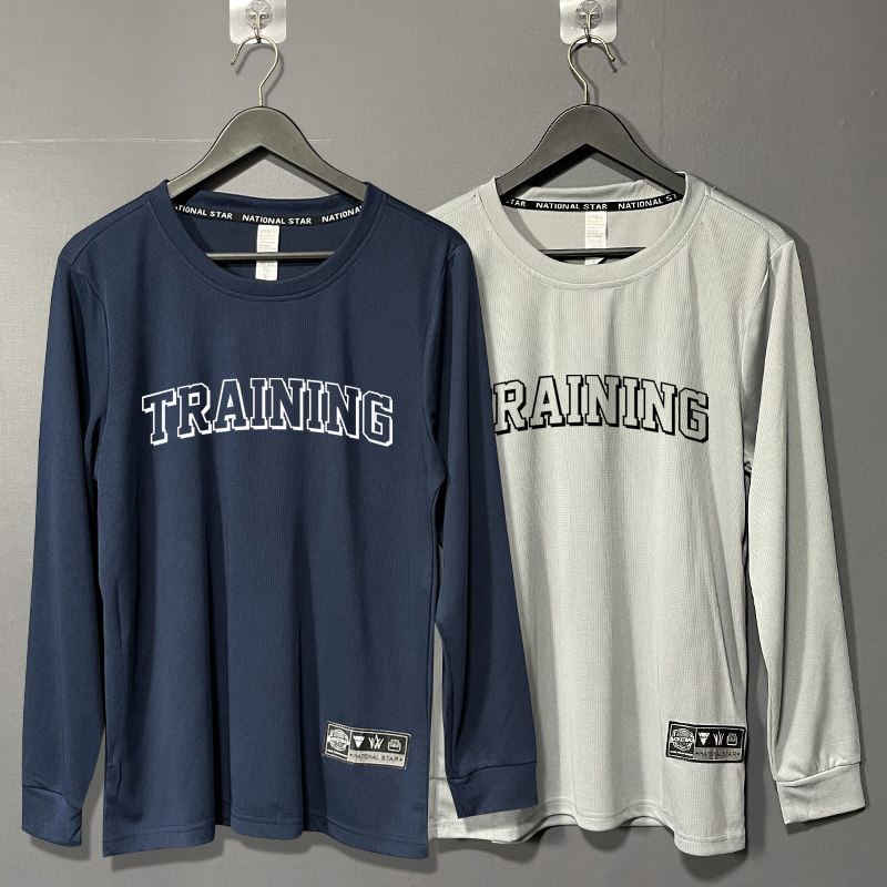 长袖男子透气速干运动T恤