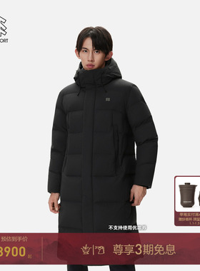 KOLON SPORT可隆羽绒衣冬防泼水防风男女BENCH长款2L羽绒夹克