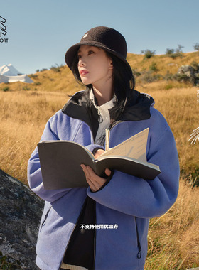 【明星同款】KOLON SPORT可隆抓绒衣Polartec HUGGER双面穿抓绒