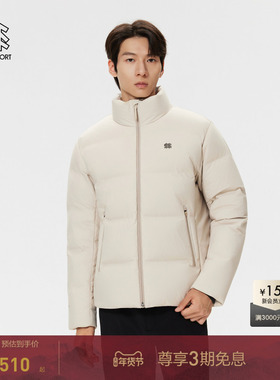 KOLON SPORT可隆羽绒衣防泼水Pertex透湿男士热压中量P棉羽绒夹克