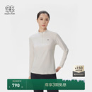 KOLON SPORT可隆吸湿速干长袖T恤S-Functional男女同款半拉链长袖