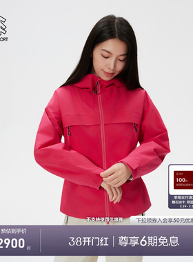 KOLON SPORT可隆冲锋衣2级透湿男女GLADE WHISPER GTX 2L防水夹克