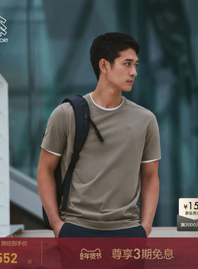 KOLON SPORT可隆短袖SECO夏吸湿速干防晒UPF50+抗菌上衣T恤