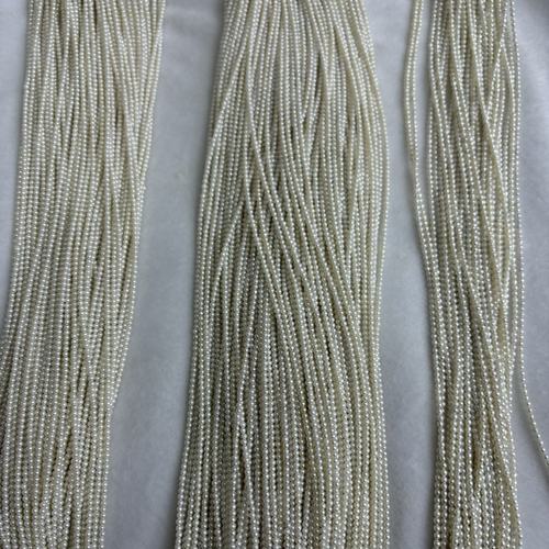 淡水珍珠小珠珠2到3ak条珠40厘米百搭款性价高小圆厂货