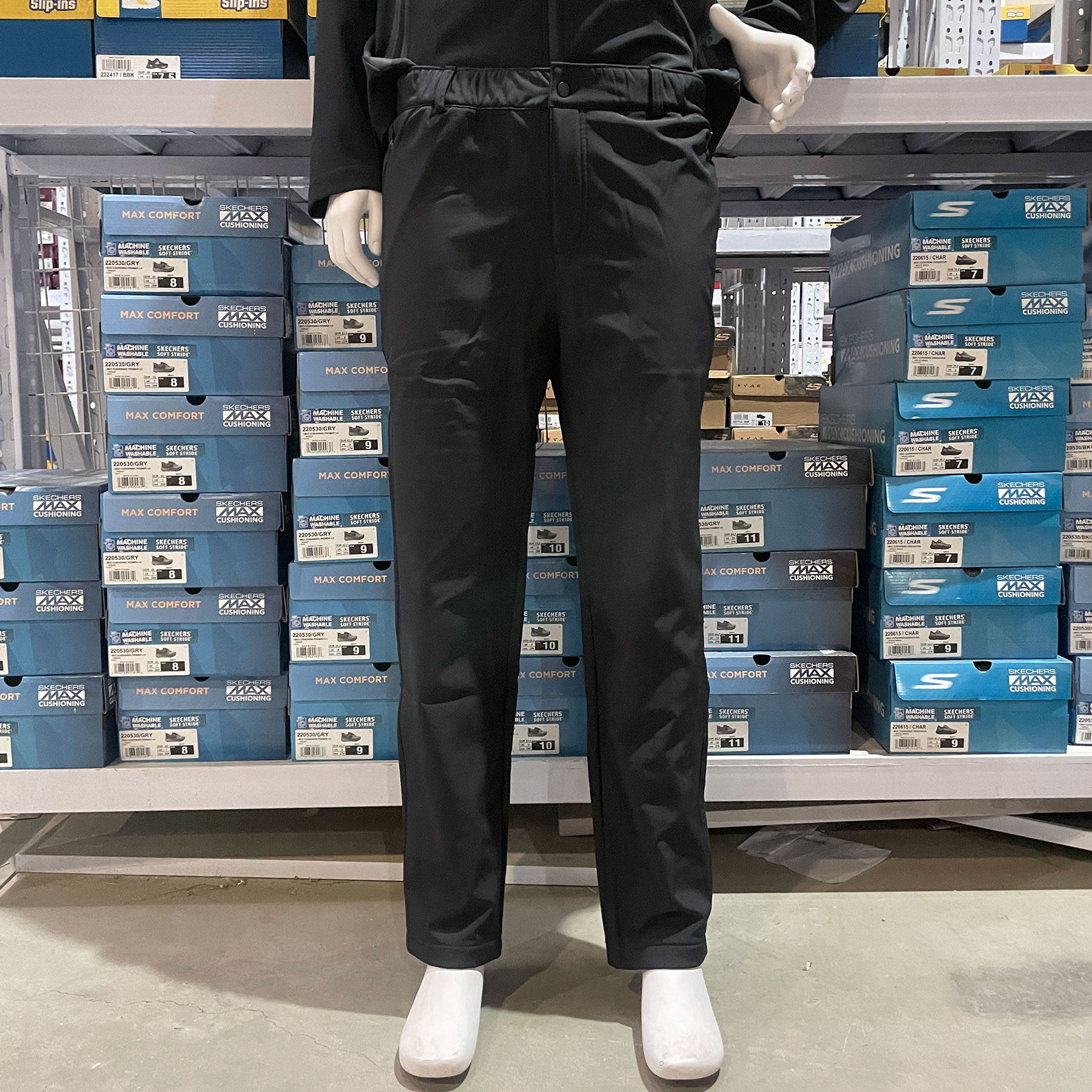 skechers斯凯奇2026年新男直筒加绒健身舒适休闲运动长裤P126M044