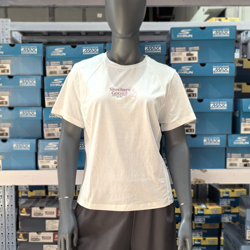 skechers斯凯奇2026年新女透气凉感运动休闲上衣T恤短袖P326W006