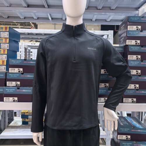 skechers斯凯奇2026年新男小绒休闲舒适针织长袖T恤衫P426M053