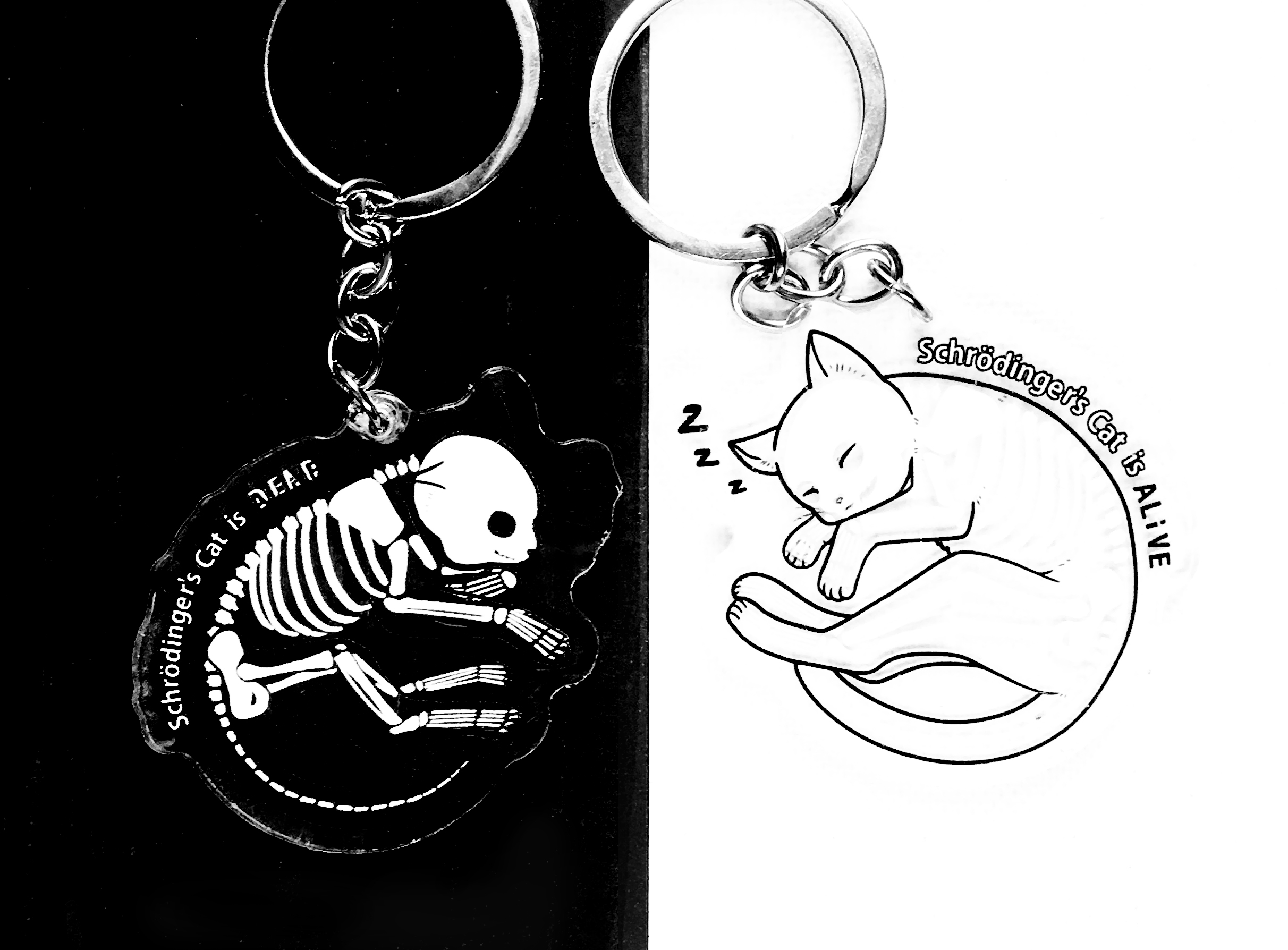 tri-pgo脆皮薛定谔亚克力挂件