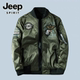 潮流冬季 JEEP SPIRIT吉普飞行员夹克男棒球服春秋季 加棉保暖外套