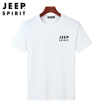JEEPSPIRIT吉普短袖T恤纯棉