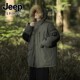 SPIRIT吉普工装 棉服男士 冬季 JEEP 新款 加绒加厚保暖连帽棉衣外套