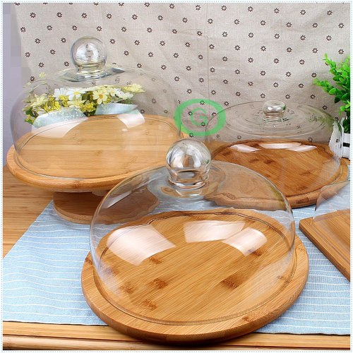 欧式6蛋糕罩透明甜品台试吃盘