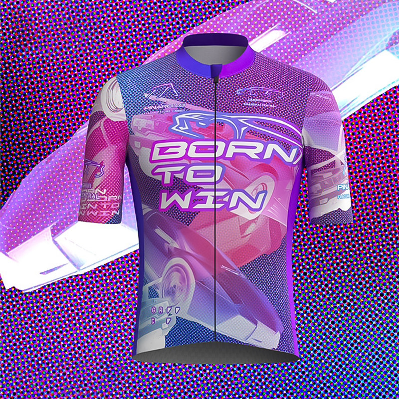 GRC 春夏短袖 骑行服上衣  男款 定制系列 兰博基尼合作款