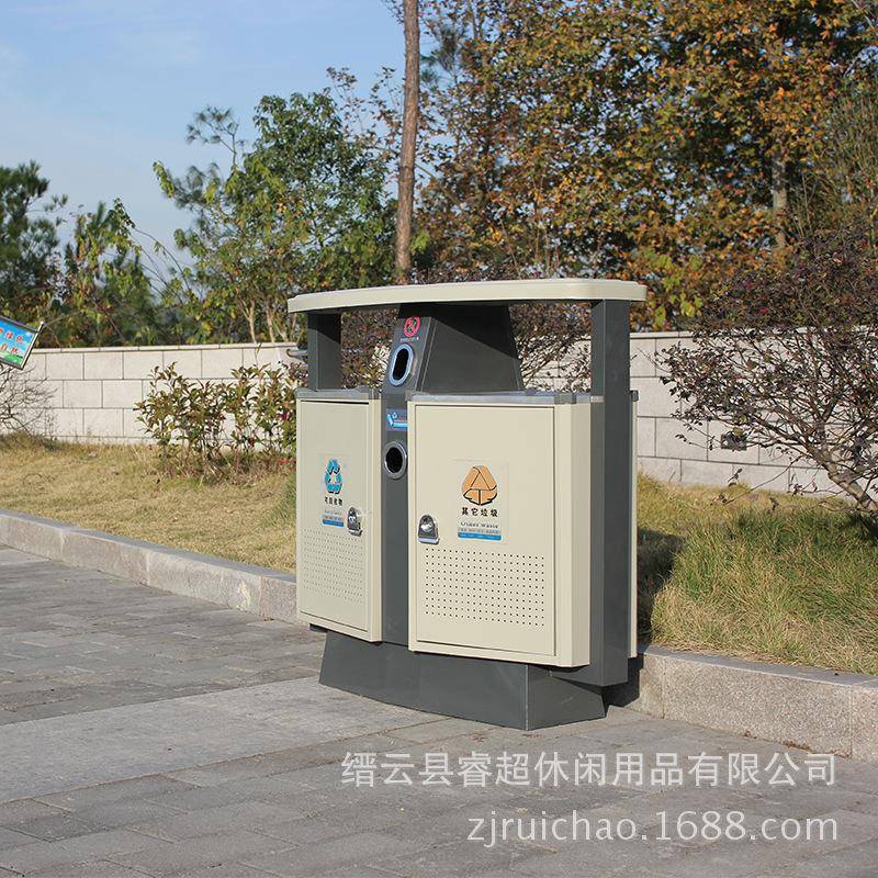 垃圾桶不锈钢垃圾箱果皮箱户外垃圾桶新款环卫垃圾桶0904