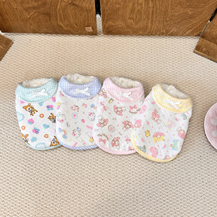 pipier原创宠物衣服可爱家居服秋冬加绒加厚比熊马尔济斯保暖