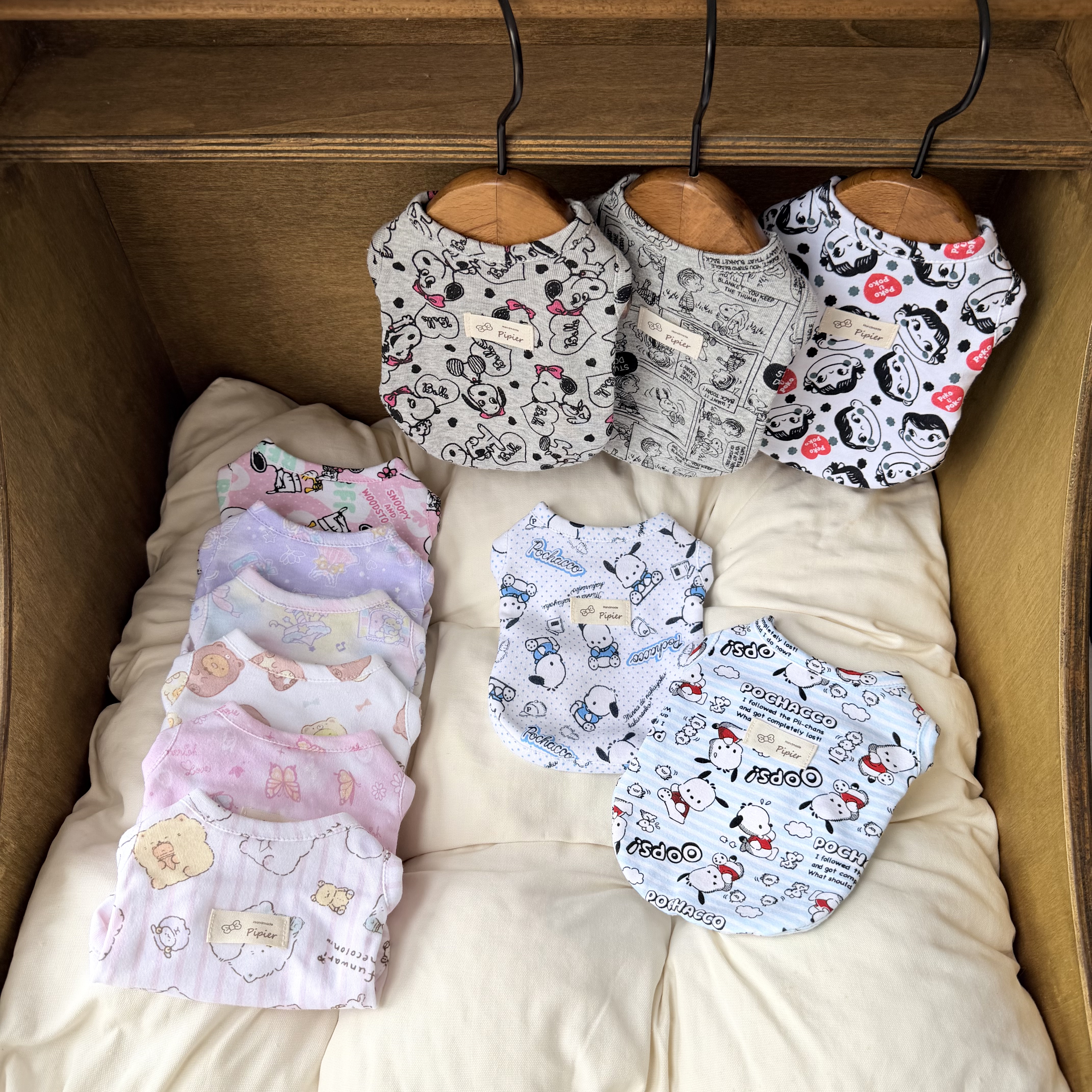 pipier福利！！宠物狗狗衣服春夏薄款猫咪背心家居服西施约克夏