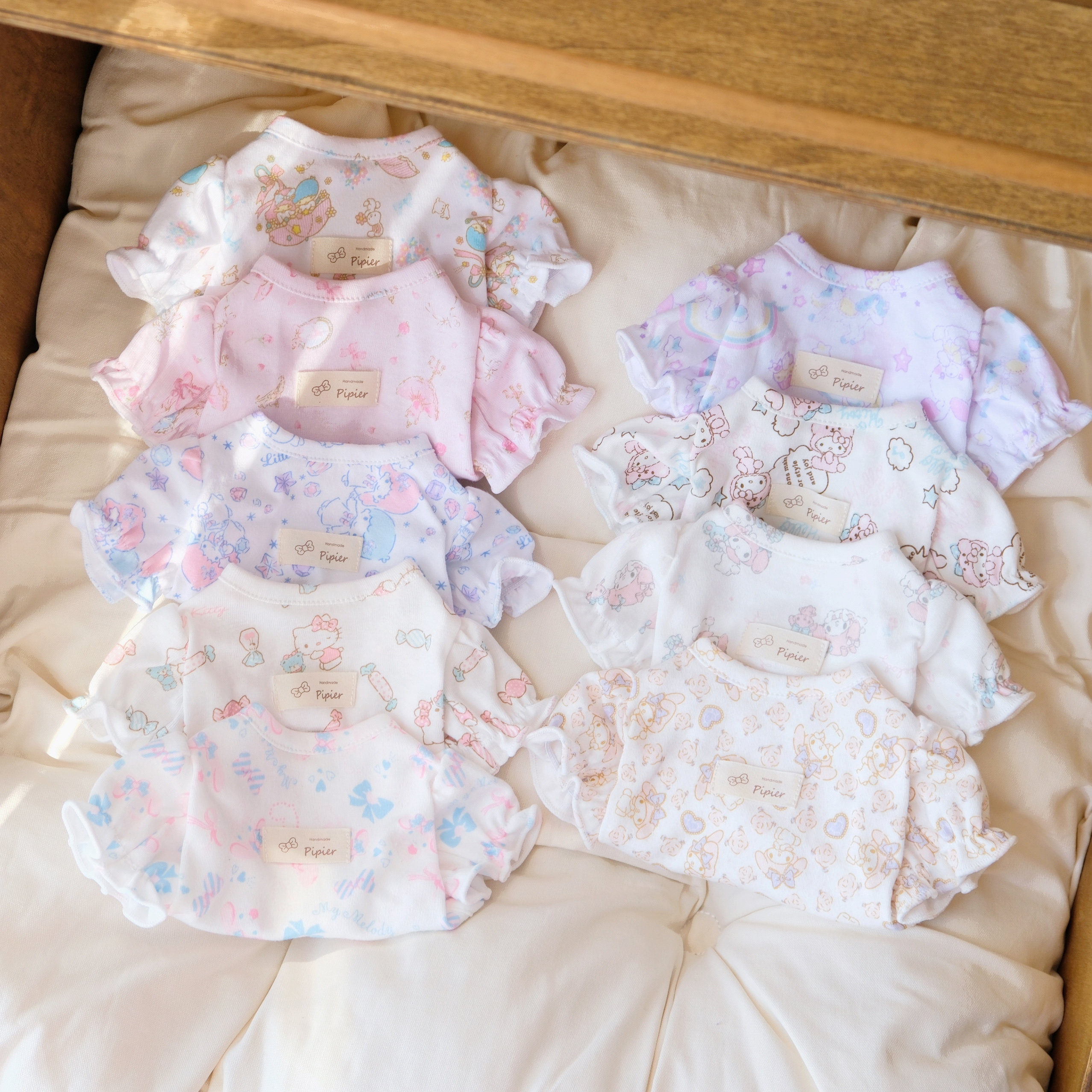 PIPIER宠物家居服狗狗猫咪纯棉泡泡袖ins超软夏款马尔济斯约克夏