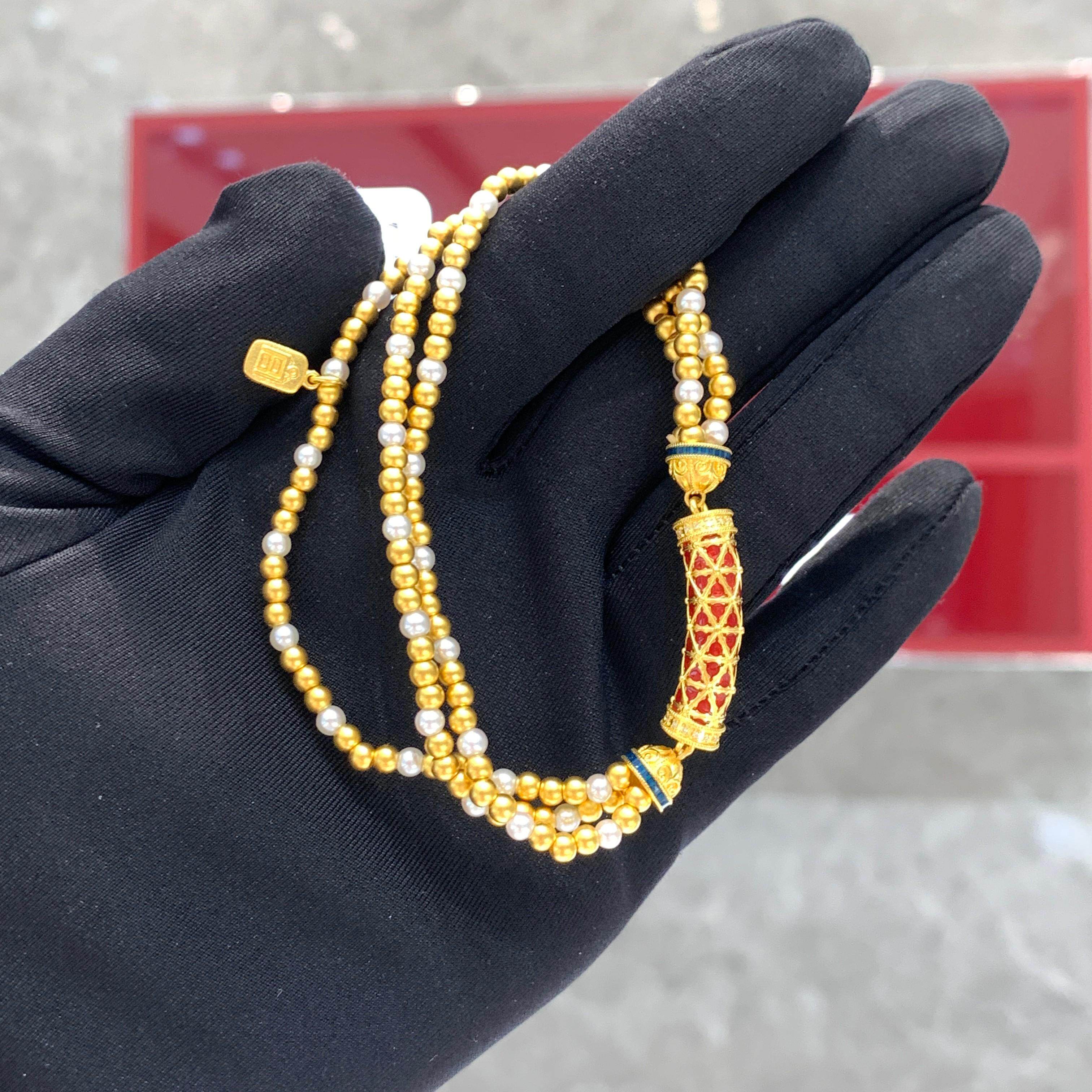 周大福故宫系列福瑞菱花黄金手链图片