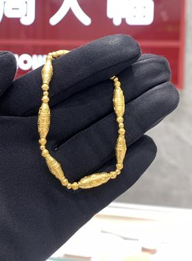 周大福传承系列蛇年生肖黄金手链