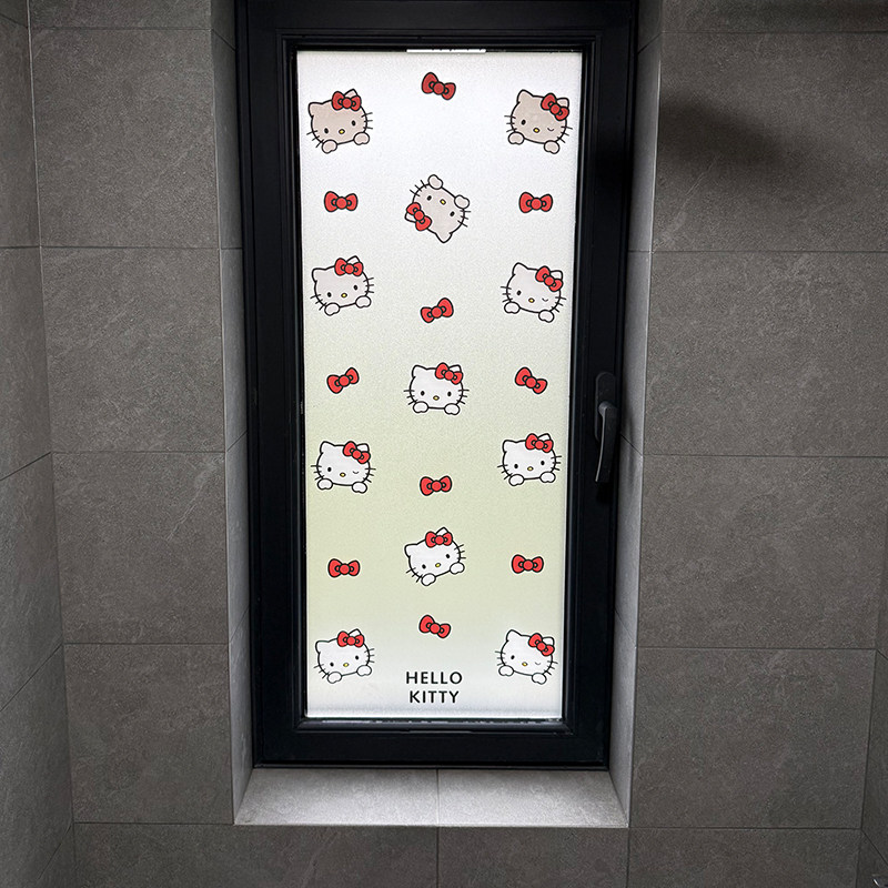 南墙壁纸卫生间窗户贴纸磨砂玻璃