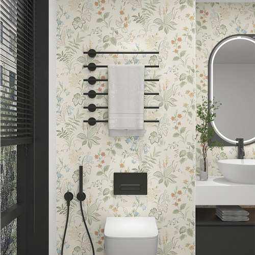 法式复古壁纸卫生间防水墙纸自粘