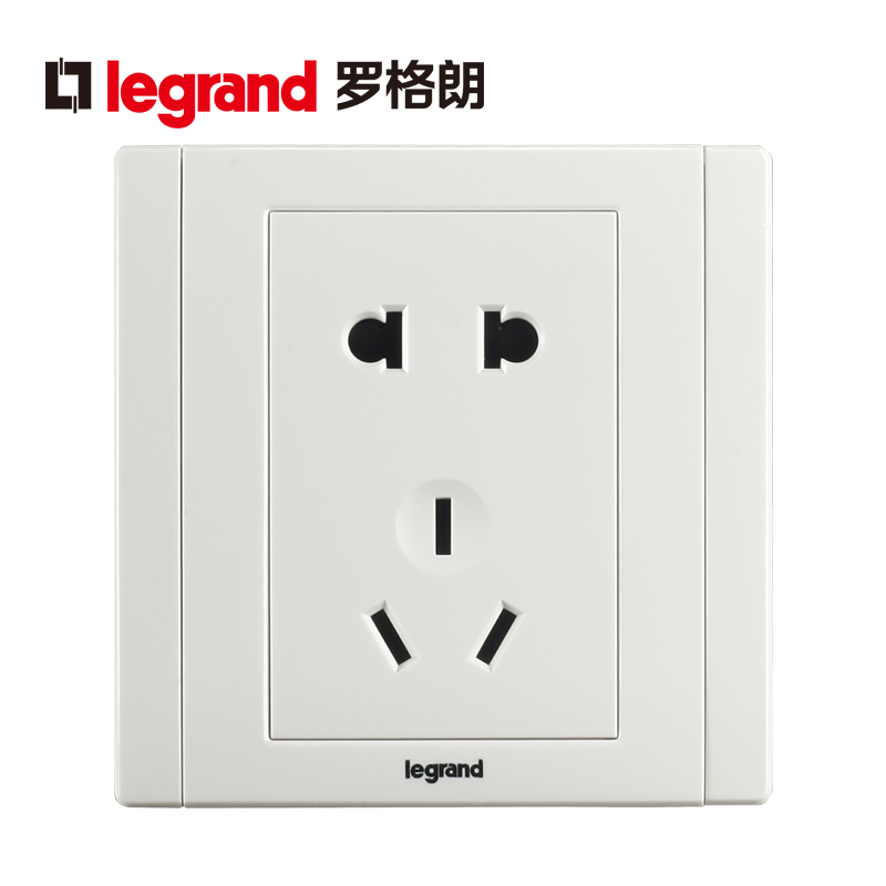 正品TCL罗格朗86型开关插座