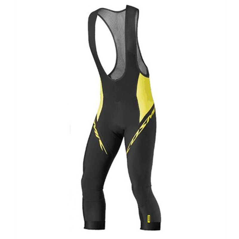 Mavic高质量背带七分裤短裤男女通用夏季骑行服山地车自行车装备