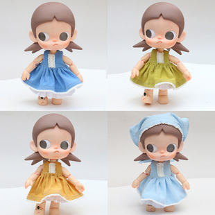 新款zsiga嘎子姐裙子适配向往之处BJD1/8娃娃关节玩偶衣服连衣裙