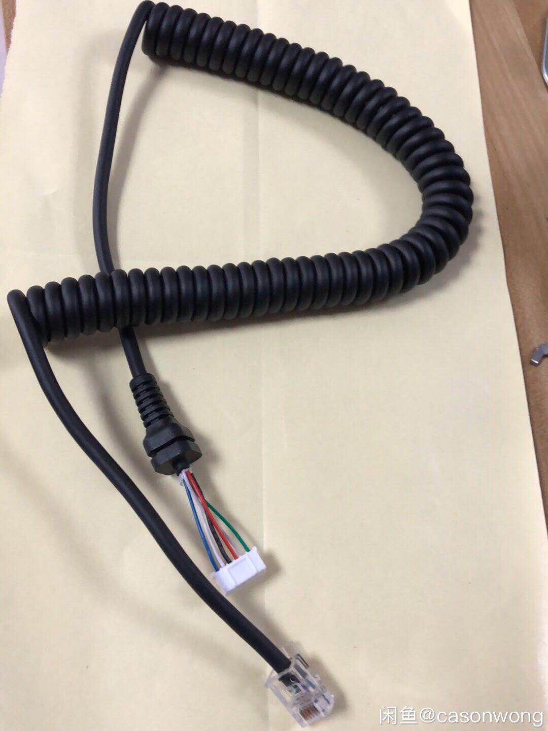 八重洲MH-48A6J手咪线FT7800/FT8800/FT8900/FT7900/FT1807话筒线