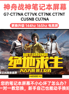 神舟 战神G7-CT7NA 7VK 7NK 7NT CU5NB CU7NA显示液晶屏幕144HZ