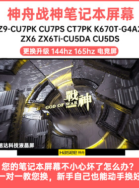 神舟 战神Z9-CT7PK CU7P ZX6Ti-CU5D K670T-G4A2高刷显示液晶屏幕