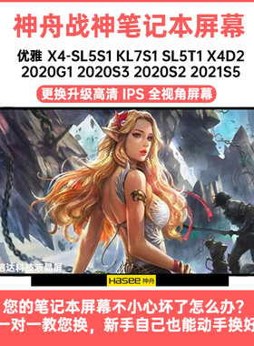 神舟 优雅X4-SL5S1 KL7S1 SL5T1 X4D2 2020 2021内显示液晶屏幕