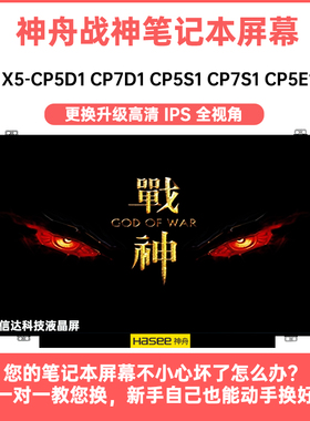 神舟 战神X5-CP5D1 CP7D1 CP5S1 CP7S1 CP5E1高清IPS显示液晶屏幕