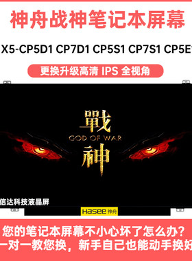 神舟 战神X5-CP5D1 CP7D1 CP5S1 CP7S1 CP5E1高清IPS显示液晶屏幕