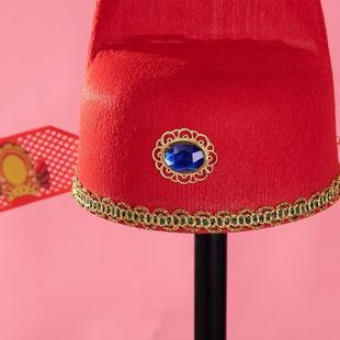 状元乌纱帽成人古装秀才儿童七品新郎芝麻官通用帽子财神新