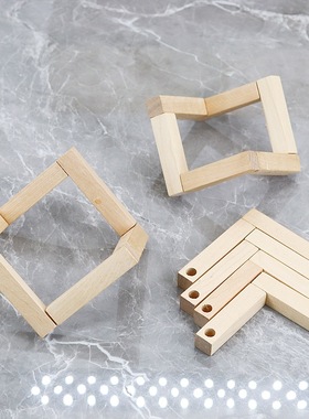 月球灯支架拍拍灯木座底座支架组合小夜灯组合木支架