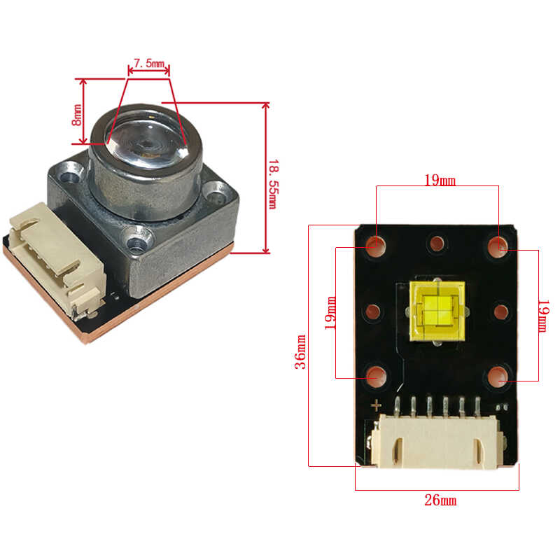 舞台灯光维修配件180瓦模组光源夜钓钓鱼灯图案光束摇头灯轰天炮