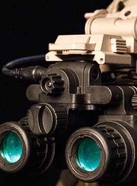 FMA 战术头盔双目双筒夜视仪 户外造型COS装扮AN/PVS31夜视模型