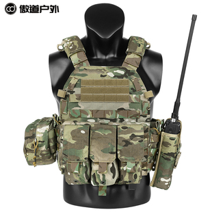 盔甲士krydex LBT6094A战术背心重装执勤带弹夹套对讲机附件包
