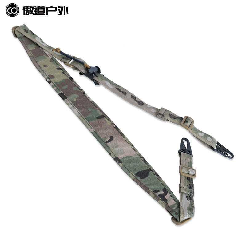 盔甲士 法老FERRO同款单双点枪带枪绳PC快速调节快拆战术背带挂绳