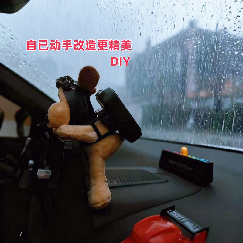 etc支架玩偶车载货车通