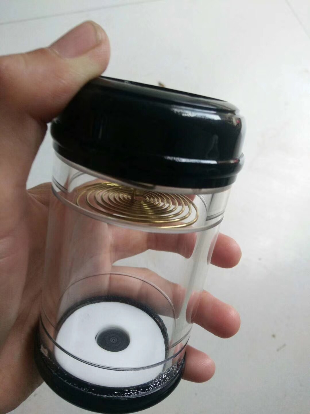 蝈蝈有机玻璃罐蝈蝈罐带胆簧蝈蝈玻璃罐