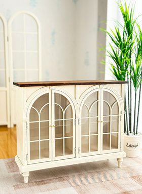 微缩娃屋家具6分bjd blythe法式复古餐边柜书柜盲盒收纳盒展示柜